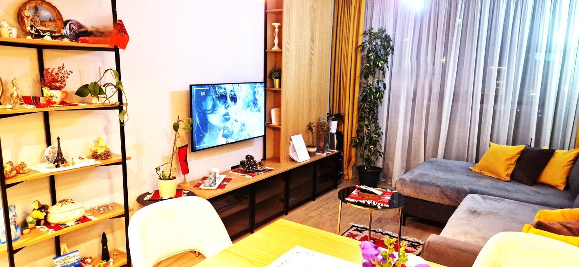 Central Comfy Apartment Tirana Extérieur photo
